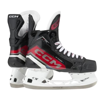 Patine Hochei Jucător, Intermediar, CCM JETSPEED FT670 Wide · Negru / Roșu  - 6