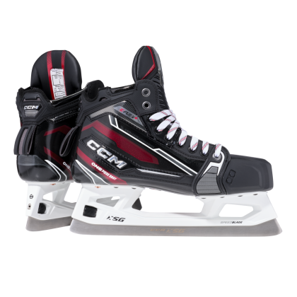 Patine Hochei Portar, Intermediar, CCM EFLEX 6 Regular · Negru / Roșu  - 6