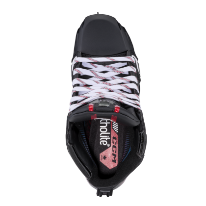 Patine Hochei Portar, Intermediar, CCM EFLEX 6 Regular · Negru / Roșu  - 5