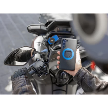 Suport Telefon Moto / Scooter QUAD LOCK® cu Prindere pe Oglindă  - 4