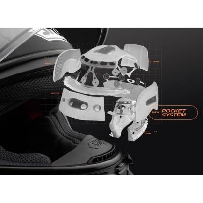 Cască Moto Integrală SHOEI X-SPR PRO Marquez8 TC-1 · Albastru / Roșu  - 8