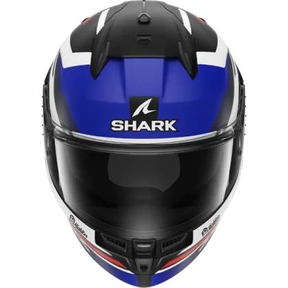 Cască Moto Integrală SHARK D-SKWAL 3 FIRSTLAP Mat · Negru / Albastru / Roșu  - 2