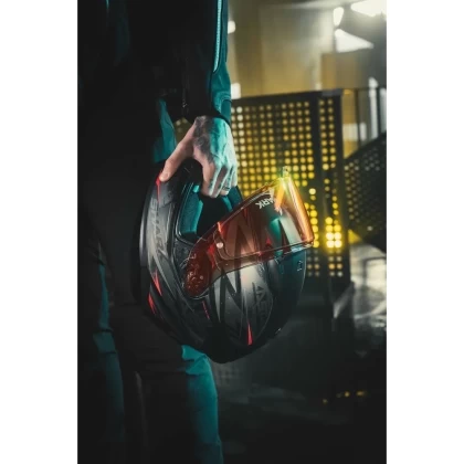 Cască Moto Integrală SHARK D-SKWAL 3 DARK SHADOW · Negru Mat  - 9