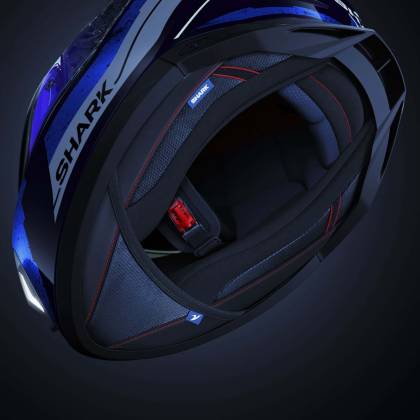 Cască Moto Integrală SHARK SKWAL i3 DARK SHADOW cu Lumini de Frână · Negru Mat  - 11