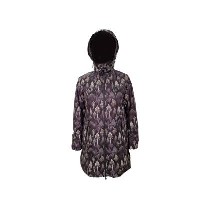 Pelerină Ploaie Damă STRINDBERG 5161 cu Motive, Copaci 