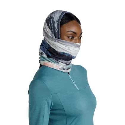Bandană Tubulară Multifunctională BUFF ORIGINAL ECOSTRETCH ONLAR MULTI · Albastru / Verde / Portocaliu  - 4