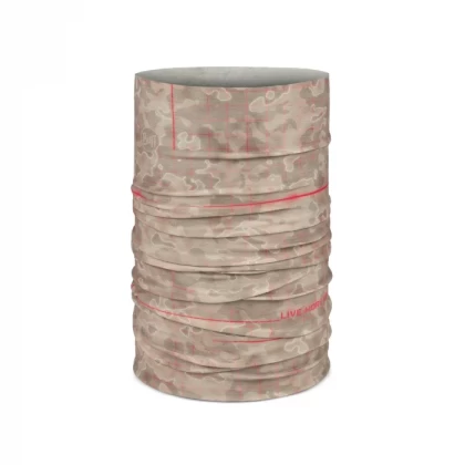 Bandană Tubulară Multifunctională BUFF ORIGINAL ECOSTRETCH SHATTEX BIRCH GRAY · Maro / Gri  - 0