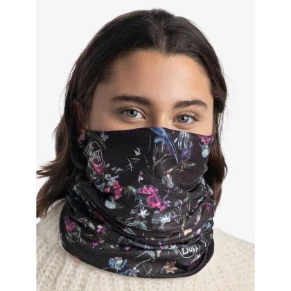 Bandană Tubulară Multifuncțională BUFF ORIGINAL REVERSIBLE POLAR MINTRA MULTI · Negru / Albastru / Verde / Mov / Galben  - 4