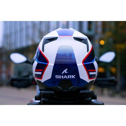 Cască Moto Modulară SHARK OXO RYDGER · Negru / Alb / Galben-Fluo  - 5