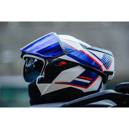 Cască Moto Modulară SHARK OXO · Alb Perlat  - 8