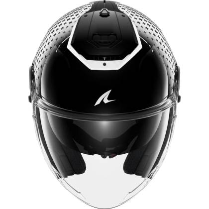Cască Moto Open Face SHARK RS JET STRIDE · Negru / Alb  - 2