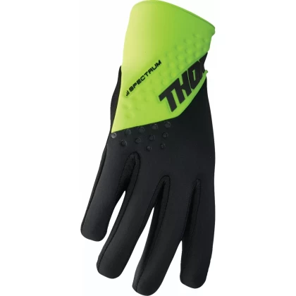 Mănuși Enduro - Cross THOR SPECTRUM Cold Weather · Negru / Galben-Fluo  - 2