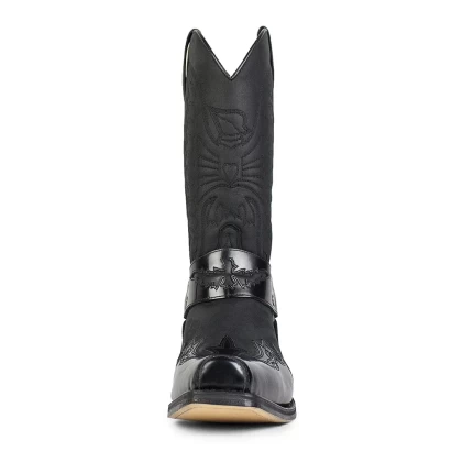 Cizme Cowboy Unisex din Piele Naturală SENDRA BOOTS 7862 58 SETA SPRINTER NEGRO · Negru  - 2