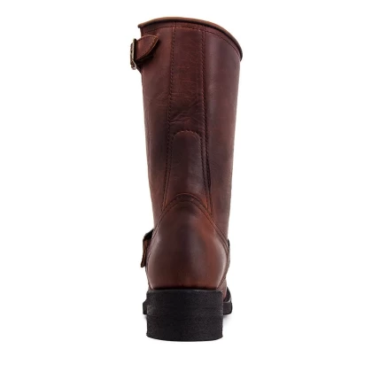 Cizme Moto Chopper din Piele Naturală SENDRA BOOTS 3396 Steel Sprinter 7004 · Maro  - 3