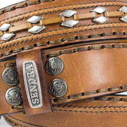 Curea din Piele Naturală SENDRA BOOTS 8340 BROWN · Maro  - 2