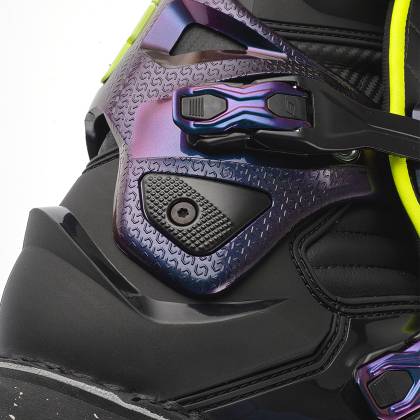 Cizme Enduro - Cross GAERNE SG22 2025 Chameleon · Negru / Mov / Galben  - 5