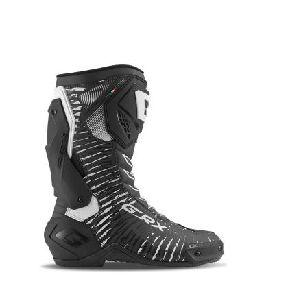 Cizme Moto Sport - Racing cu Gaerne Floating System GAERNE G-RX · Negru / Alb  - 1