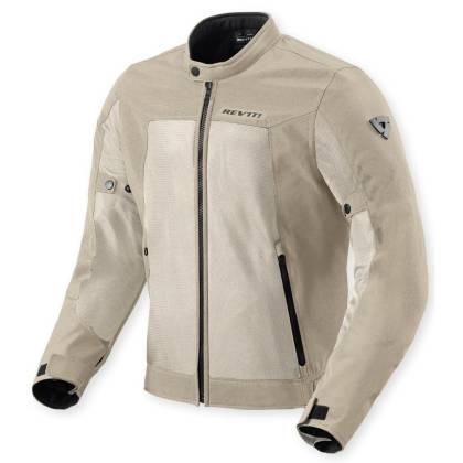 Geacă Moto de Vară din Textil REVIT ECLIPSE 2 · Nisipiu  - 0
