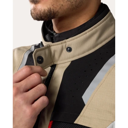 Geacă Moto din Textil REVIT OFFTRACK 2 H2O · Nisipiu / Gri  - 21