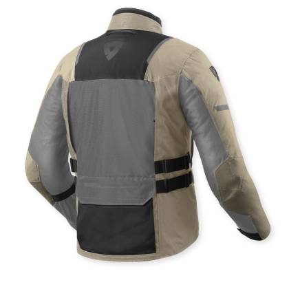 Geacă Moto din Textil REVIT OFFTRACK 2 H2O · Nisipiu / Gri  - 1