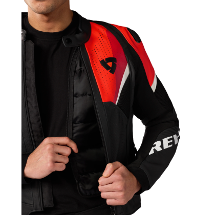 Geacă Moto din Piele REVIT AUTOMATE · Negru  - 8