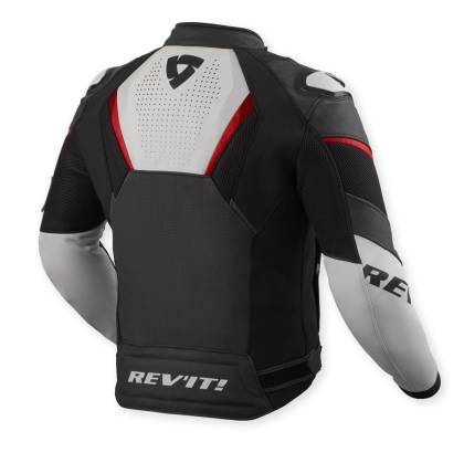 Geacă Moto din Piele REVIT AUTOMATE · Negru / Gri  - 1