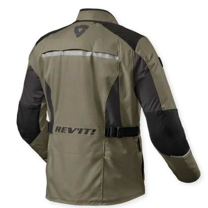 Geacă Moto Touring din Textil REVIT Voltiac 3 H2O · Verde / Antracit  - 1