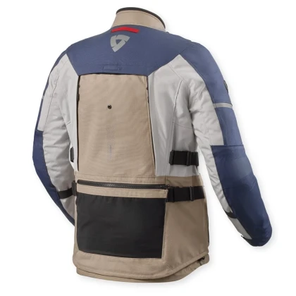 Geacă Moto Touring din Textil REVIT SAND 5 H2O · Nisipiu / Albastru  - 1