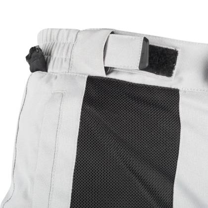 Pantaloni Moto de Vară din Textil BERING BAKUNDU · Gri / Negru / Roșu  - 3
