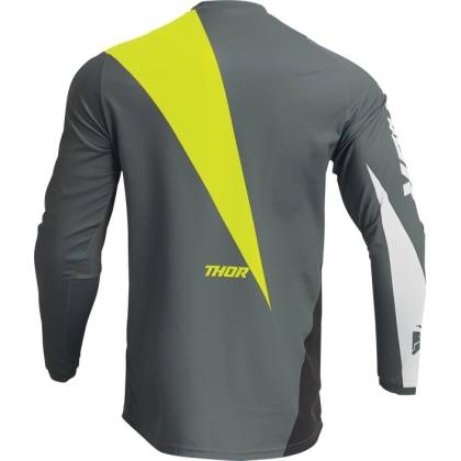Tricou Enduro – Cross THOR SECTOR EDGE 2023 · Gri / Galben  - 1