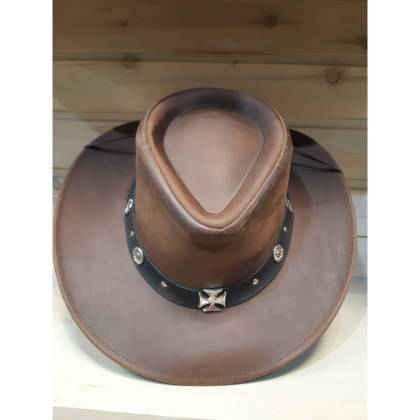 Pălărie Cowboy din Piele WILD WEST LFI-515 