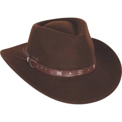 Pălărie Cowboy din Lână WILD WEST Emerald 