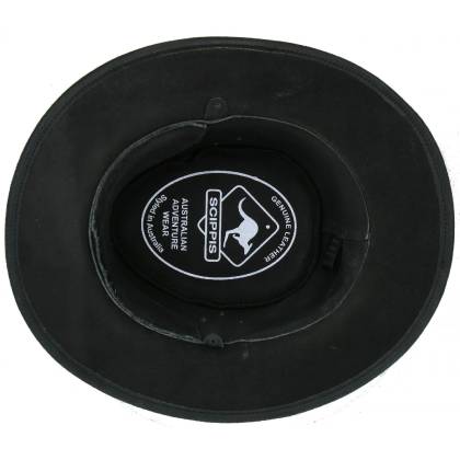 Pălărie Cowboy din Piele WILD WEST Williams · Negru  - 2