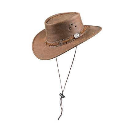 Pălărie Cowboy din Piele Naturală WILD WEST Townsville 