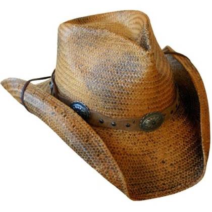 Pălărie Cowboy din Paie WILD WEST RED ROCK 