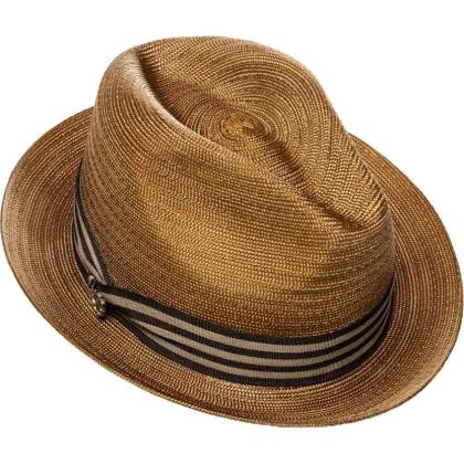 Pălărie Cowboy din Paie tip Panama WILD WEST CALLUM 