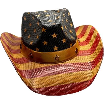 Pălărie Cowboy din Paie WILD WEST USA SH24443 