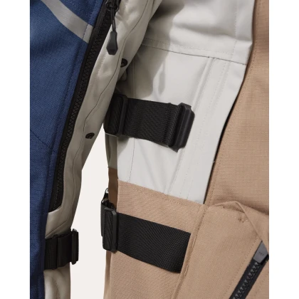 Geacă Moto Touring din Textil REVIT SAND 5 H2O · Argintiu / Antracit  - 2