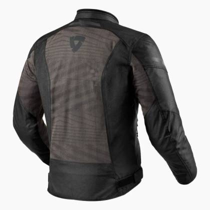 Geacă Moto din textil REVIT TORQUE 2 H2O · Negru / Gri  - 1