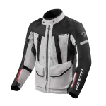 Geacă Moto Touring din Textil REVIT SAND 4 H2O · Gri / Negru