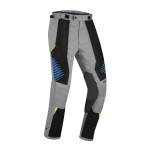 Pantaloni Moto de Vară din Textil BERING BAKUNDU · Gri / Negru / Albastru