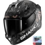 Cască Moto Integrală SHARK SKWAL i3 HELLCAT cu Lumini de Frână · Negru / Gri