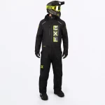 Combinezon Snowmobil FXR RACING RECRUIT F.A.S.T. · Negru / Galben-Fluo