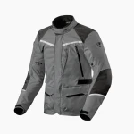 Geacă Moto Touring din Textil REVIT Voltiac 3 H2O · Gri / Negru