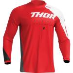 Tricou Enduro – Cross THOR SECTOR EDGE 2023 · Roșu / Alb
