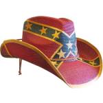 Pălărie Cowboy din Paie WILD WEST SH24439 · Negru / Roșu / Galben