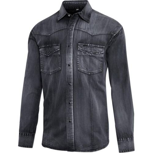 Cămașă Cowboy WILD WEST Enzo · Gri 