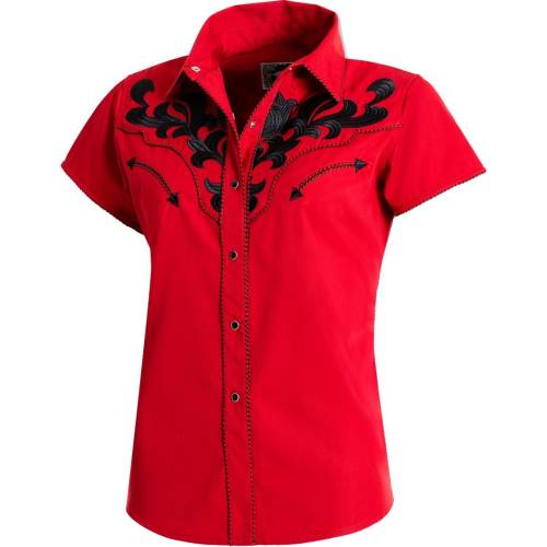 Cămașă Cowboy de Damă WILD WEST Ella · Roșu 