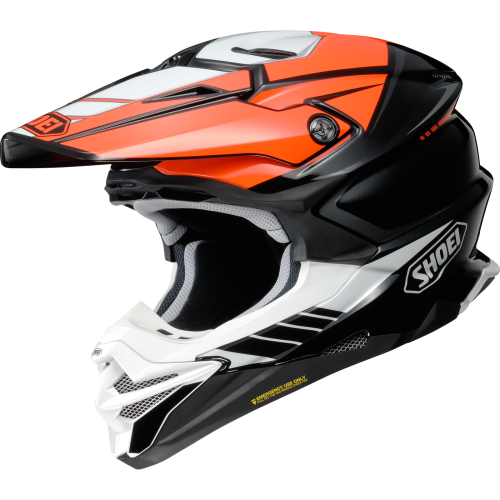 Cască Offroad SHOEI VFX-WR 06 Jammer TC-8 · Negru / Portocaliu / Alb 
