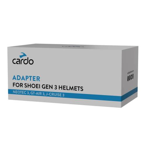 Adaptor Cardo PACKTALK pentru căștile SHOEI Neotec 3, GT-Air 3 și J-CRUISE 3 